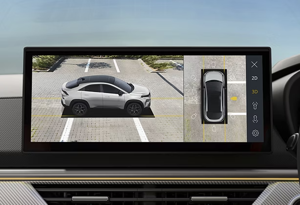 360-degree surround view camera