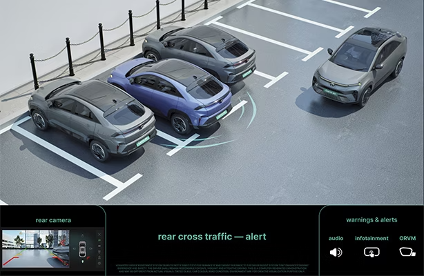 Rear cross traffic alert