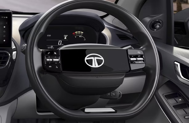Flat-bottom sporty steering